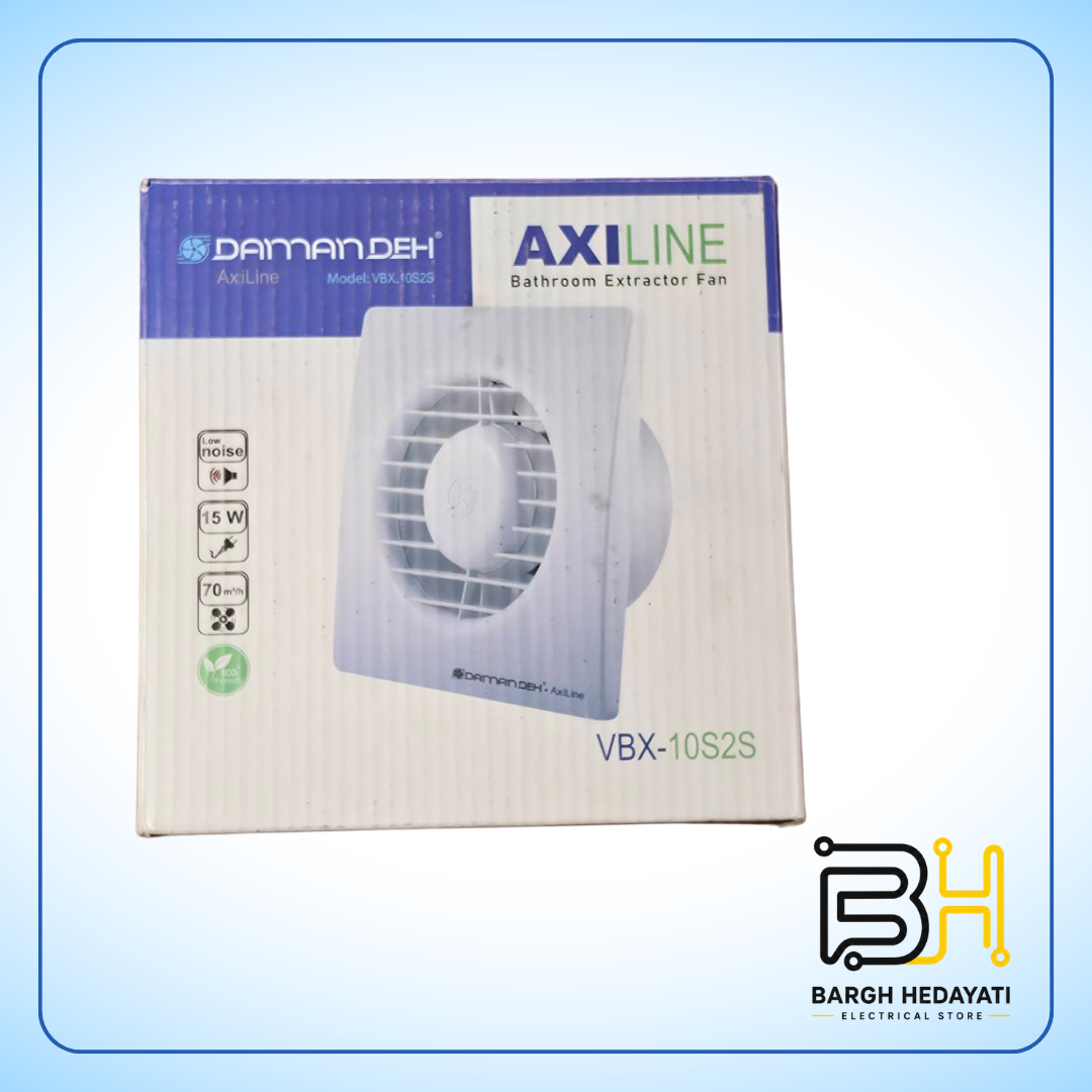 هواکش خانگی دمنده مدل VBX-10S2S آکسی‌لاین (کم‌صدا)